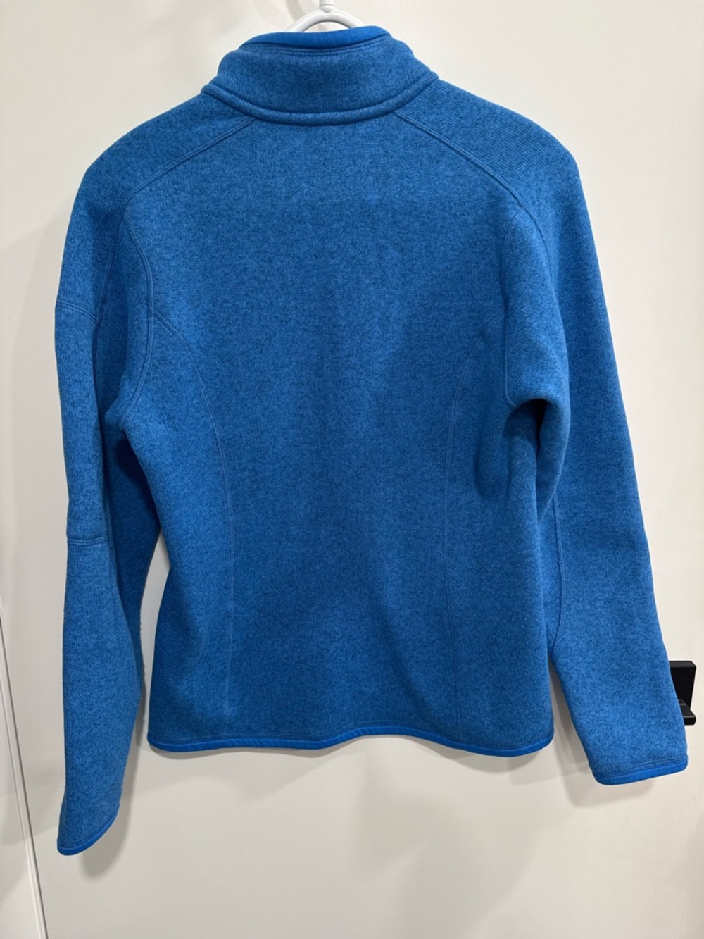 Patagonia 1/4 Zip Blue Fleece Pullover Sweatshirt Women’s Size M Long Sleeve - Picture 2 of 9
